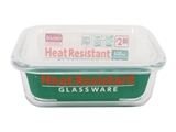 Heat resistant glassware-rectangular-630ml-21.3floz-