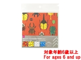 Origami paper, double sided, insect, 80 sheets, 5.9 x 5.9 in, 12pks