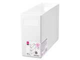 Storage case with handles, stackable, white, 6.81 x 10.04 x 3.35 in, 10pks
