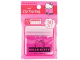 Sanrio zip plastic bag, horizontal, A9, hello kitty, 30 pcs, 2.76 x 2.87 in, 8pks