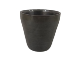 Sake cup, black, d2.56 x h2.36 in, 10pks