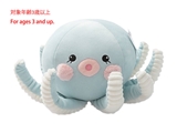Octopus stuffed toy, d7.48 x 11.02 in, 4pks