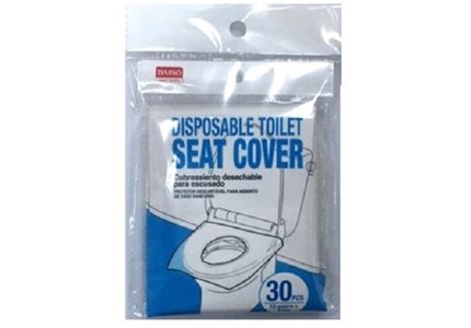 Disposable Toilet Seat Cover 30 Pcs 10pks - Portable Toilet Seat Pad