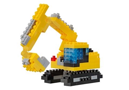 Details about   Bulldozer Petit Block from Daiso Japan 