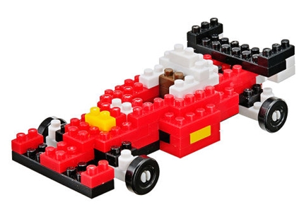 2pc Daiso Toy Petit Block Fire Truck working Vehicle From Japan for sale online